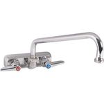 T&S Brass B-1117 WORKBOARD FAUCET, WALL MOUNT, 4 CENTERS, 10 SWIN