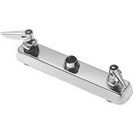 T&S Brass B-1120-LN WORKBOARD FAUCET, DECK MOUNT, 8 CENTERS, LEVER HA