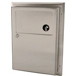 Disposal,Partition Mounted for Bobrick Washroom Equipment Part# B-354