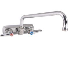 T&S BRASS - B-1117 - FAUCET,4"WALL, 10"SPT,LEADFREE