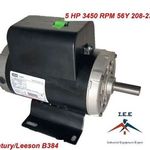 5HP 208-230V 3450RPM 56Y Motor For Century Motors Part# B384