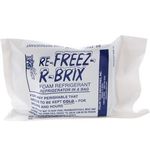 San Jamar B6180 Ez-Chill Refreezable Ice Pack - 6 Per Pack, (Pack Of 6)