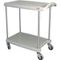 Cart,Utility , 2 Shelf,Gray for Intermetro Part# BC1627-24G-SR