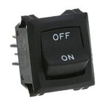 Black Dpst Rocker Switch  for Blodgett Part# BL19619