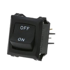 800-2656 - BLACK DPST ROCKER SWITCH