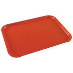 Fast Food Tray -163 Red 12X16 for Cambro Part# CAM1216FF163