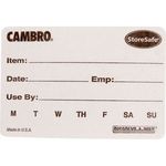 Labels, Food Rotation , 100 for Cambro Part# CAM23SL