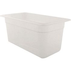 Pan 1/3 X 6 Plastic Semi-Clear for Cambro Part# CAM36PP190