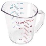 1 Pt Measuring Cup-135 Clear for Cambro Part# CAM50MCCW135