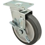 Caster,Plate(5"Od,W/Brake,Gray for Cambro Part# CAM60007