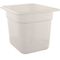 Pan 1/6 X 6 Plastic Semi-Clear for Cambro Part# CAM66PP190