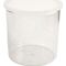 Crock W/Lid 2.7 Qt -152 Clear for Cambro Part# CAMCCP27152