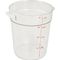 Container (8-3/16"Rd,4 Qt,Clr) for Cambro Part# CAMRFSCW4