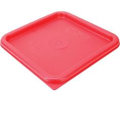 Cover 6-8 Qt Sq-451 Red for Cambro Part# CAMSFC6451