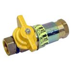 Dormont CF-100 1" Safety Quik Quick Disconnect Fitting for Gas Hoses