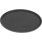 Tray (14"Round,Black,Camtread) for Cambro Part# CMB1400CT-110