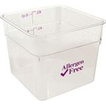 Container(6 Qt, Allergen-Free) for Cambro Part# CMB6SFSCW441