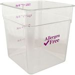 Container(8 Qt, Allergen-Free) for Cambro Part# CMB8SFSCW441