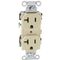 Receptacle,Duplex , 125V, 20A for Hubbell Part# CR20I