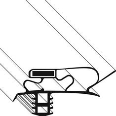 Gasket,Drawer(7-1/2"X 24-3/8") for Delfield Part# DEL1701392