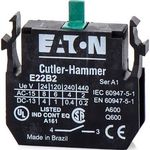 Contact block, 1 NO Contact For Cutler Hammer-Eaton Part# E22B2