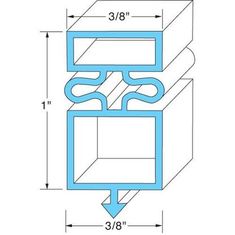 Gasket, Door21 1/2" X 31 1/4" for TRUE Part# E810800