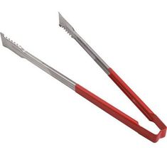 Tong Red/Ss 16In Flat Grip for Edlund Part# EDL32611