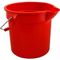 Bucket 14 Qt, 12"Od, Red  for Rubbermaid Part# FG261400RED