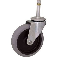 4" Swivel Caster W/Inser  for Rubbermaid Part# FG3424L60000