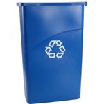 Container,Waste  for Rubbermaid Part# FG354075BLUE