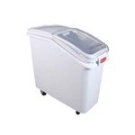 Rubbermaid FG360088WHT 400 Cup Prosave Mobile Ingredient Bin