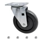 5" Swivel Caster for Rubbermaid Part# FG4614L30000