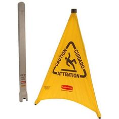 Cone,Safety , Pop-Up, 30" for Rubbermaid Part# FG9S0100YEL