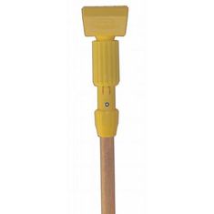 Handle Mop 54" Wood W/ Pls for Rubbermaid Part# FGH215000000