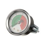 Cleveland FK07168 Pressure Gauge, Back Mount, 0-30Psi