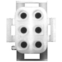 Connector - 6 Pin Male  for Frymaster Part# FM807-0157