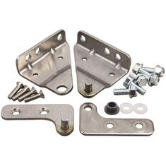 Hinge/bracket Set, Left for Glasstender Part# GT-032120