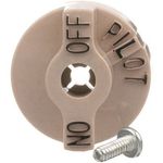 Valve Knob 1-1/4 D, Off-Pilot-On for Keating Part# H00356H