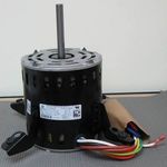 Carrier HVAC HC52TQ115 Blower Motor, 115 Volt, 1PH, 1 HP, 1075 RPM, 5 Speed