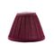 HLW296BG - Burgundy Fabric Candlestick Lamp Shade