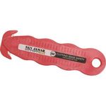 San Jamar KK403 Klever Kutter, Carton Opener, Red, Pack of 3