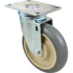 Caster,Plate (5"Od,Swvl,Gray) for Lakeside Part# LAK9144