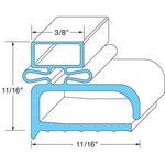 Screw On Magnetic Gasket Style B (Size Required) for Styleline Part# LE1