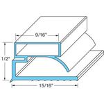 Screw On Magnetic Gasket Style D (Size Rquired) for Styleline Part# LE2