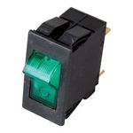 SW417 Green Rocker Switch