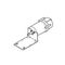 3#STROKE DAMP ACT 3/12# POST For Schneider Electric (Barber Colman) Part# M573-2520