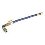 Dormont MD100 Blue Gas Hose, 1" X 34", With Shut Off And Quick Disconnect