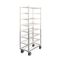 N11276 - 16"W x 67"H x 32.5"D Heavy Duty Universal Platter Rack