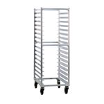 N11284 - 20.375"W x 60.625"H x 26"D 3/4-Size Heavy Duty Sheet Pan Rack