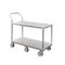 N11331 - 19"W x 39"H x 48"L Produce and Stocking Utility Cart with Handle